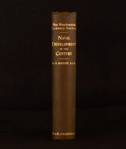 1904 Naval Development in the Century Nathaniel Barnaby Folding Plate Uncommon - Picture 1 of 8