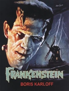 Frankenstein (1931) Boris Karloff Kult Horror Film Poster Druck 4 - Bild 1 von 1