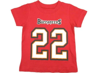 CAMISETA MEDIANA 10/12 TAMPA BAY BUCCANEERS EQUIPO NFL ROPA JUVENIL DOUG MARTIN #22 Foto 1 de 2