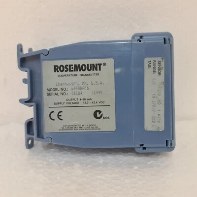 ROSEMOUNT MODEL: 644RNAF6 Temperature Transmitter - Image 1 of 4