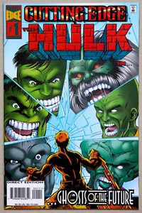 Cutting Edge #1 Hulk Ghost of the Future - Marvel Comics - Bill Messner-Loebs - Picture 1 of 2