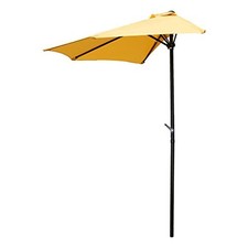 International Caravan Aluminum Pole Yellow Garden Patio Umbrellas For Sale In Stock Ebay