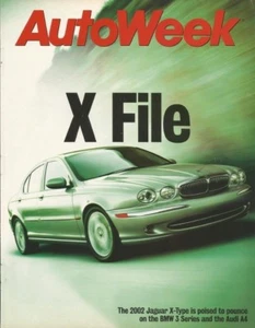 AUTOWEEK 2000 NOV 13 - JAG X-TYPE, CHRYSLER VANS, '24 LANCHESTER, MAYFIELD - Imagen 1 de 1
