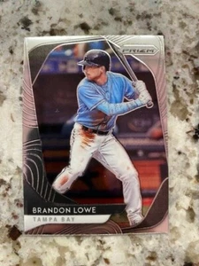 Panini Prism Prizm 2020 tarjeta base Tampa Bay Rays Brandon Lowe #37 - Imagen 1 de 1
