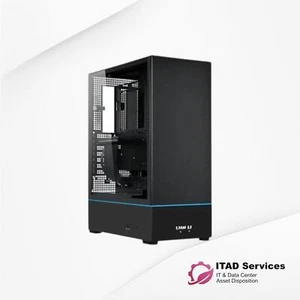 LIAN LI SUP01X Steel PC Tower Case Black - Afbeelding 1 van 7