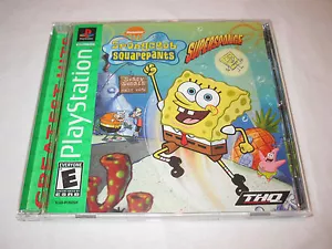 Spongebox Squarepants (PlayStation PS1) GH Complete Excellent! - Picture 1 of 1