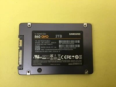 Samsung 860 QVO Series 2TB SATA 6Gb/s 2.5in Internal SSD MZ-76Q2T0 - Image 1 of 3