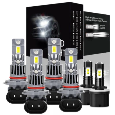 Faros LED de haz alto bajo + luz antiniebla para Buick Century Regal 1997-2005 Foto 1 de 4