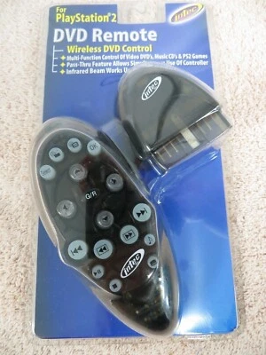 Intec DVD Remote for PlayStation 2 - Wireless DVD Control - Multi-Function - NOS - Image 1 of 4