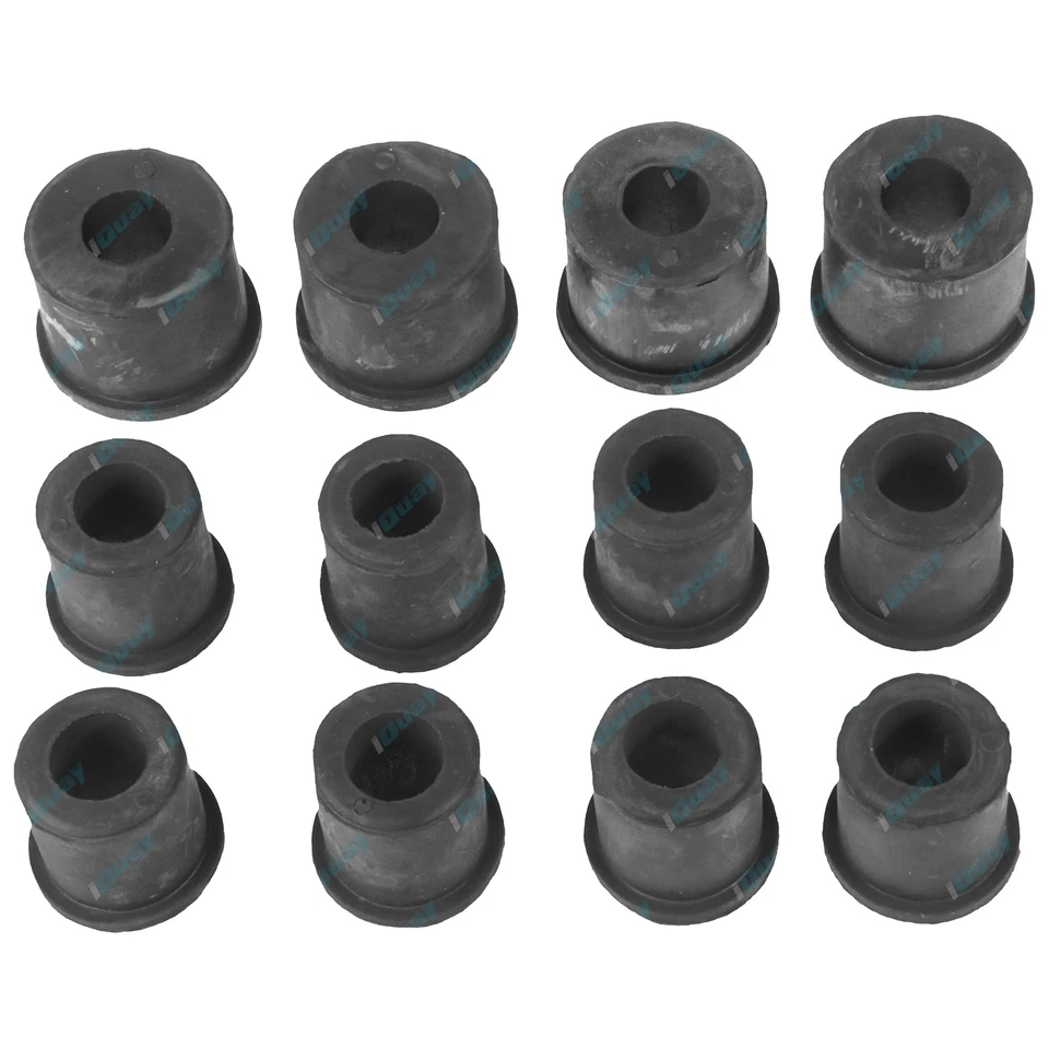 Rear Leaf Spring Rubber Bush Kit for Holden Rodeo 2wd Shackle TF TFR TFS RA R9 - image 1 of 1