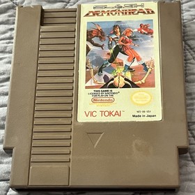 Clash at Demonhead Nintendo Entertainment System NES Authentic Cleaned & Tested
