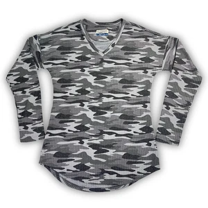 Magellan Outdoors Thermo Camo Shirt Langarm Damen Small S Boyfriend Fit - Bild 1 von 7