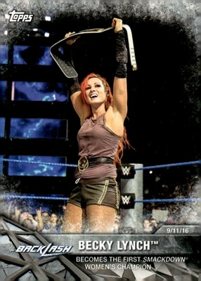 2017 Topps WWE Women's Division - Matches and Moments WWE Becky Lynch #WWE-5 - Image 1 of 2