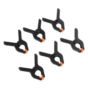 Plastic Nylon Clamps For Woodworking Spring Clip Photo Studio Background - Picture 1 of 8