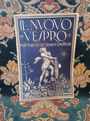 FASCISMO DELLA PRIMA ORA SQUADRISMO - IL NUOVO VESPRO ANNO 1 N 1 Sicilia Trapani - Bild 1 von 4
