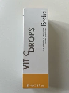 RODIAL VIT C DROPS 6% VITAMIN C COMPLEX. 31ml New & Boxed. - Picture 1 of 1