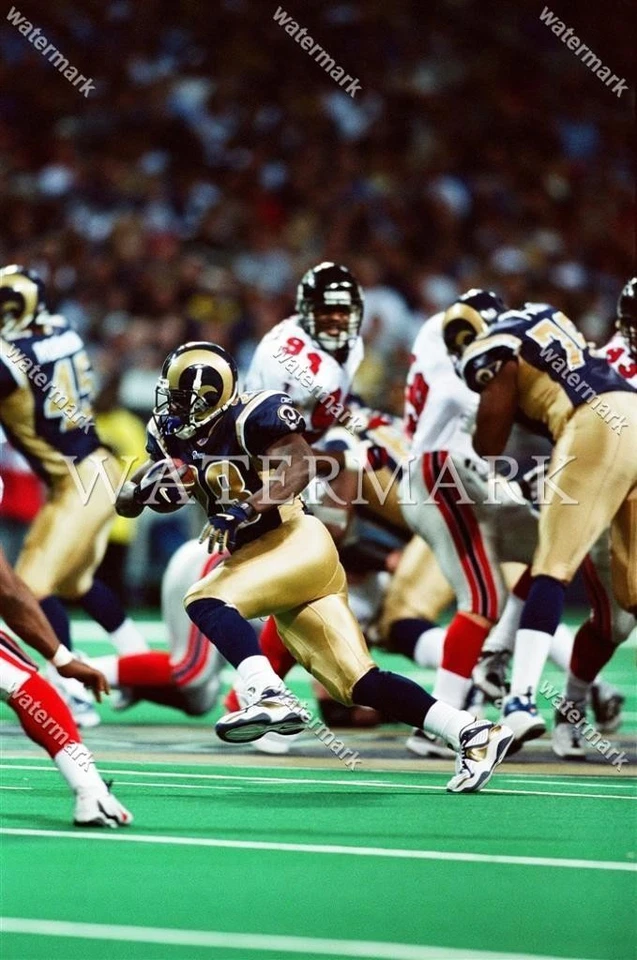 Foto EO528 Marshall Faulk Rams 8x10 11x14 16x20 Foto 1 de 1