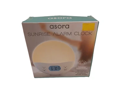 Asoia Sunrise Alarm Clock Gradually Increases Light Sunrise Simulation New - Image 1 of 4