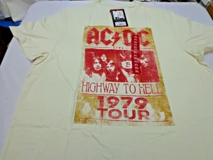 AC DC 1979 North American  Concert  Tour T-SHIRT  Size   XL NEW - Picture 1 of 7