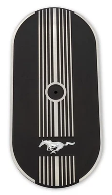 Conjunto de purificador de aire ovalado Scott Drake C8ZZ-9600-M con pony para correr Foto 1 de 4