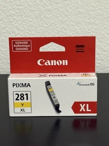 Canon Original CLI-281XL Tinte Gelb - Neu Versiegelt - Bild 1 von 6