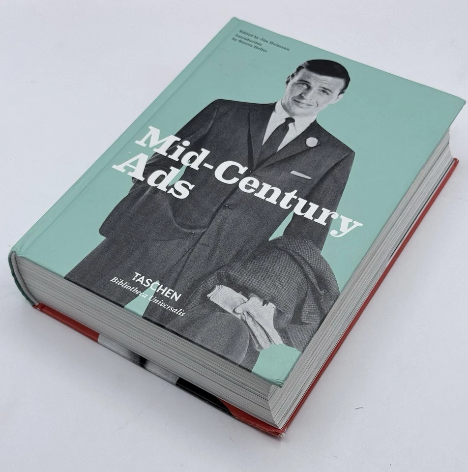 Mid-Century Ads, Taschen, HC Book Edited by Jim Heimann Color Advertisements - Image 1 of 4