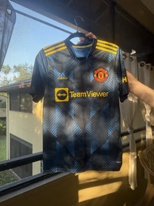 Manchester United Adidas Jersey Official 7 Ronaldo Premier League Custom 15-16Y - Picture 1 of 8