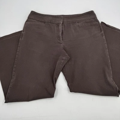 Chico's Women's Brown Flare Leg Pants Size 2.5 Regular Stretch Casual Comfy - Image 1 of 4