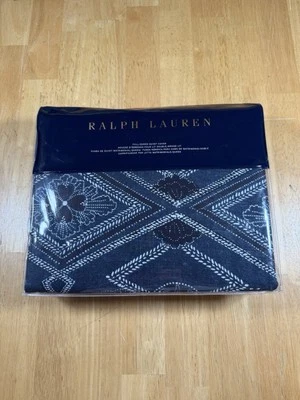 NUEVA Funda Nórdica Ralph Lauren Francois Completa/Queen Azul 100% Algodón Foto 1 de 4