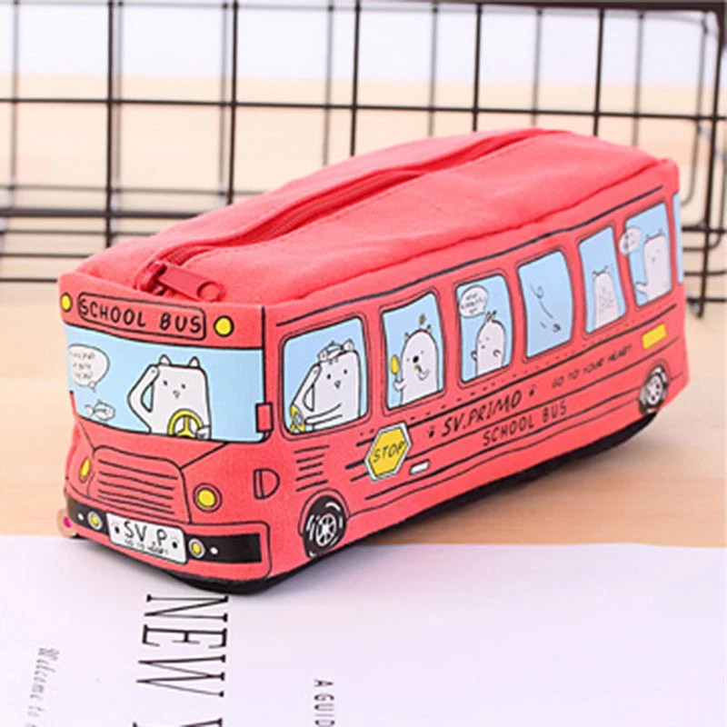 Pencil Case Pen Pouch Box Bag Cases Boys Girls School Office Supplies Makeup Box - Image 1 of 4