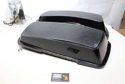 94-13 Harley Touring Alforja Altavoces Tapas Doble 6"x9" Altavoces Pioneer 100W Foto 1 de 4
