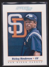 Rickey Henderson Cards Inserts Vintage Premium Collection LOOK