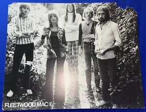 vintage 1970 Reprise PROMO POSTER PORTRAIT CARDSTOCK Fleetwood Mac 21x27 Welch - Picture 1 of 8