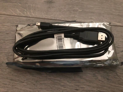 Dell 6ft miniDP miniDisplayPort to DisplayPort DP cable Coxoc 50.7U603.011 Black - Image 1 of 3