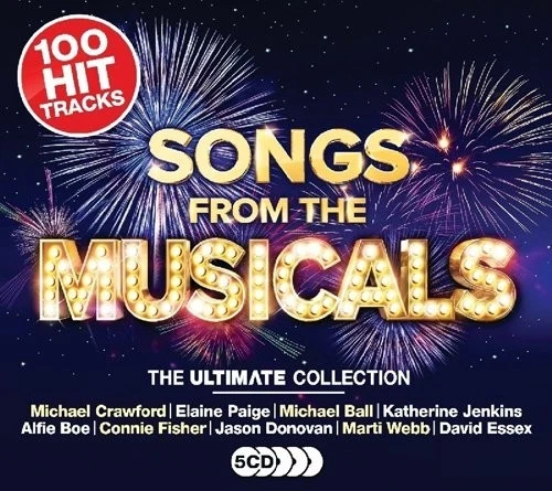 ULTIMATE SONGS FROM MUSICALS (MY FAIR LADY, MARY POPPINS, CATS, ...)  5 CD NEU  - Bild 1 von 1