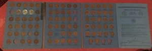 Whitman Lincoln Cent Book 1941 - 1974  (Missing 5) + 53 more wheat back pennies - Picture 1 of 3