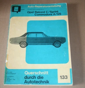 Repair Manual Opel Rekord C / Sprint - Commodore A / GS - Picture 1 of 11