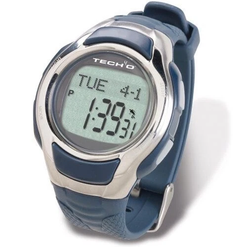 Tech4O Pulse Mens Running Watch Speed Distance Heart Rate HRM + Chest Strap NEW - Image 1 of 4