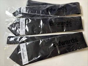 3 Edwards SD00 100% Polyester 58”L Solid Color School & Office Classic Tie - Picture 1 of 7