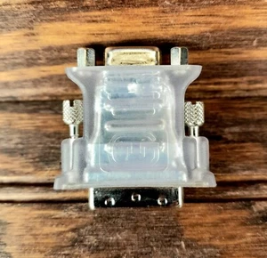 DVI-I Male Analog (24+5) to VGA Female (15-pin) Connector Adapter Desktop PC - Picture 1 of 3
