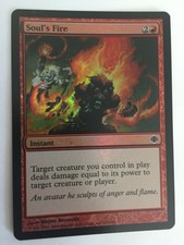 MTG Magic The Gathering - Soul's Fire - FOIL - Shards of Alara - LP