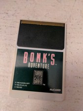 Bonk's Adventure (TurboGrafx-16, 1990) game only authentic - tested and working