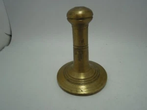 Vintage Greek Solid Press Buther's Meat Tenderizer Mallet - Picture 1 of 18