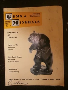 GEMS & MINERALS March 1966 - Picture 1 of 1