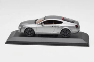 BENTLEY001 Bentley Continental GT Grey & Black Wheels Minichamps 1/43 - Foto 1 di 4