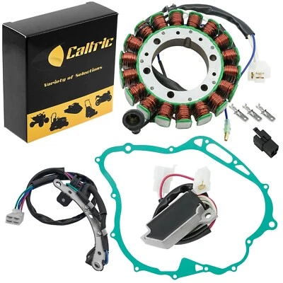 Regulador de estator con bobina de recogida con junta para Yamaha Virago 1100 XV1100 1986-1990 Foto 1 de 4