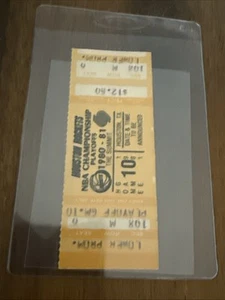 1980 -1981 Houston Rockets NBA Championship Playoffs Ticket / Summit / - Picture 1 of 8