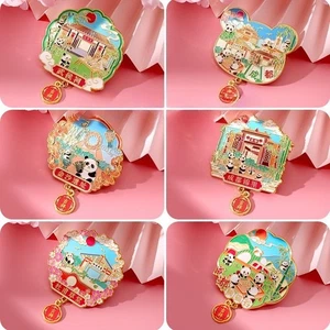 Panda Fridge Magnets Refrigerator Sticker Home Decor China Chengdu Souvenir Gift - Picture 1 of 16