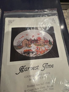HTF Harvest Time counted cross stitch kit - Picture 1 of 2
