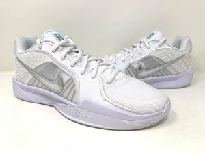 FQ2174 101 Nike Sabrina 2 White Noise Summit White Metallic Silver US 10 Women’s - Picture 1 of 7